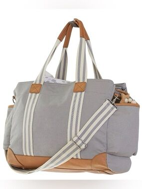 Pottery Barn Kids Classic Diaper Bag Gray